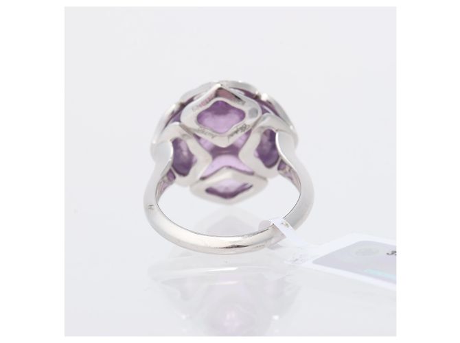 Anillo de cóctel Chopard Imperiale Amatista Diamante en oro blanco de 18k, Talla 51 EU - vista 7