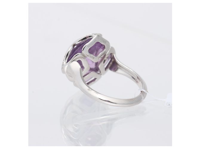 Anillo de cóctel Chopard Imperiale Amatista Diamante en oro blanco de 18k, Talla 51 EU - vista 9