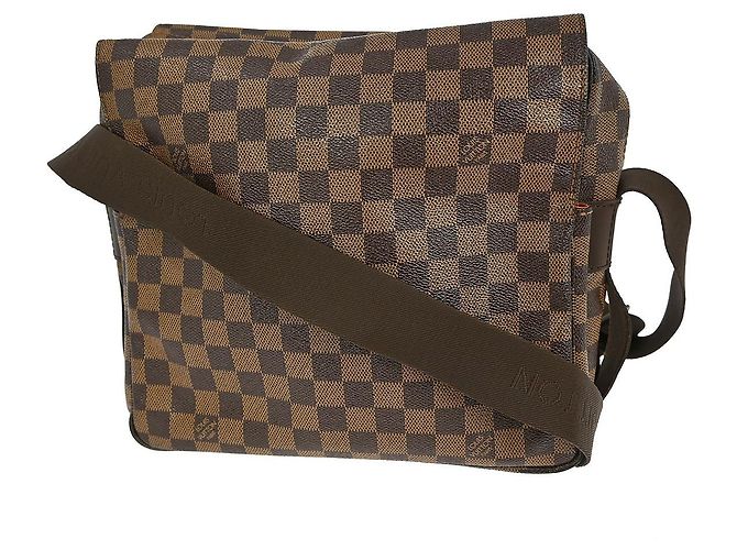 Borsa a mano Naviglio Damier Louis Vuitton Marrone - vista 2