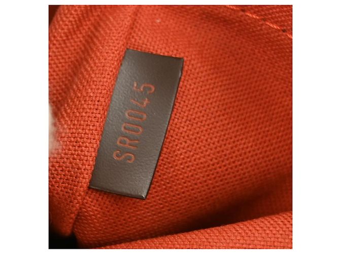 Borsa a mano Naviglio Damier Louis Vuitton Marrone - vista 5