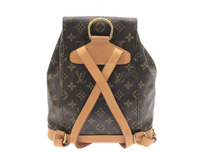 Louis Vuitton Monogram Montsouris MM Rucksack Braun - Ansicht 2