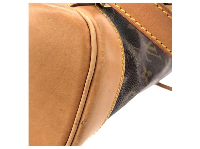 Louis Vuitton Monogram Montsouris MM Rucksack Braun - Ansicht 3
