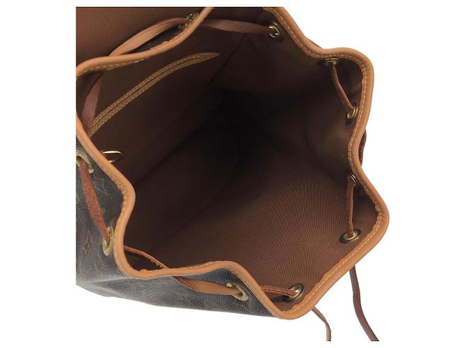 Louis Vuitton Monogram Montsouris MM Rucksack Braun - Ansicht 8