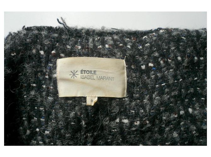 ISABEL MARANT ETOILE Superb Jaqueta de Tweed ¾ Cinza - vista 4