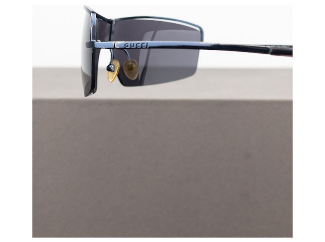 Gafas de sol Gucci de Tom Ford GG2683/S Wrap Mask Shield de los 2000 Negro - vista 10