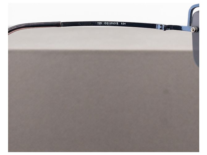 Gafas de sol Gucci de Tom Ford GG2683/S Wrap Mask Shield de los 2000 Negro - vista 12