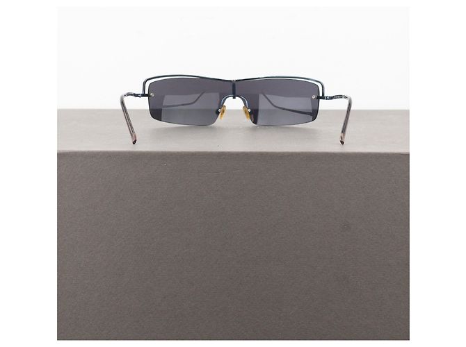 Gafas de sol Gucci de Tom Ford GG2683/S Wrap Mask Shield de los 2000 Negro - vista 6