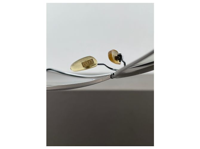 Occhiali da sole Gucci di Tom Ford GG2683/S Wrap Mask Shield degli anni 2000 Argento - vista 10