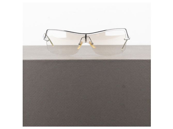 Occhiali da sole Gucci di Tom Ford GG2683/S Wrap Mask Shield degli anni 2000 Argento - vista 2