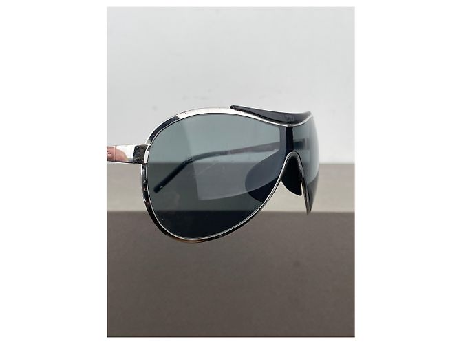 Occhiali da sole aviator 'Rodeo Drive' Dior di Galliano degli anni 2000 Nero - vista 13
