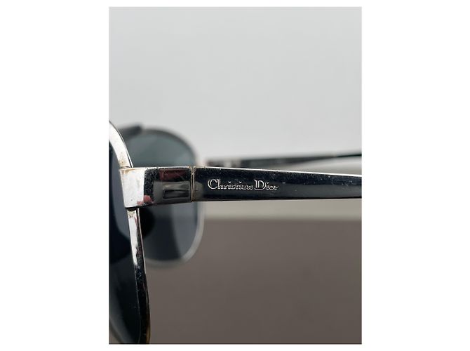 Occhiali da sole aviator 'Rodeo Drive' Dior di Galliano degli anni 2000 Nero - vista 9