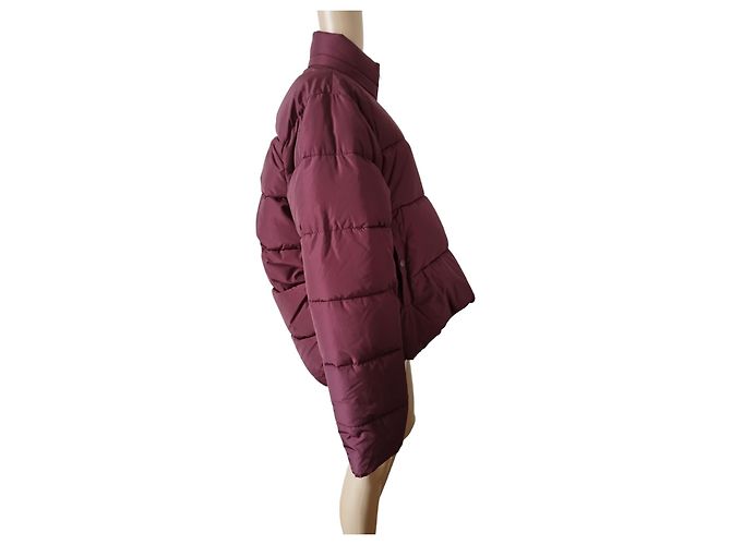 Giacca a piuma Balenciaga bordeaux 2019 Bordò - vista 6