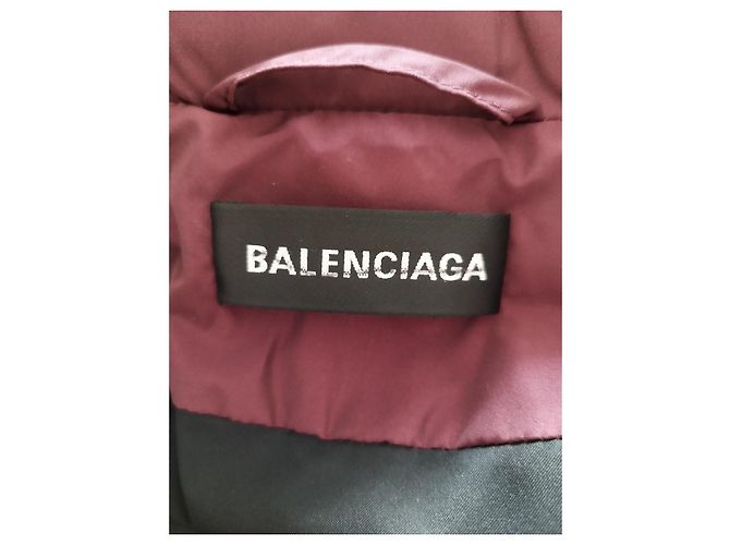 Giacca a piuma Balenciaga bordeaux 2019 Bordò - vista 8