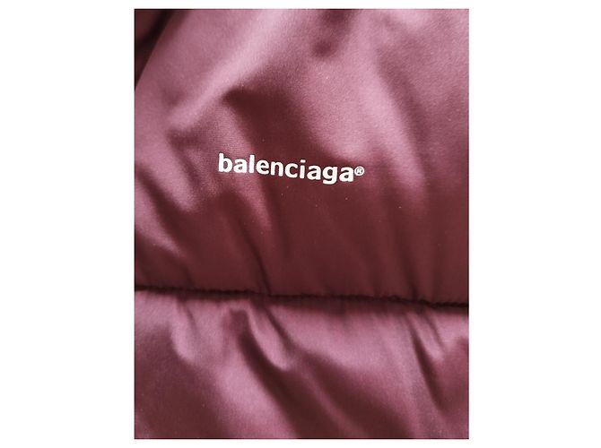 Giacca a piuma Balenciaga bordeaux 2019 Bordò - vista 9