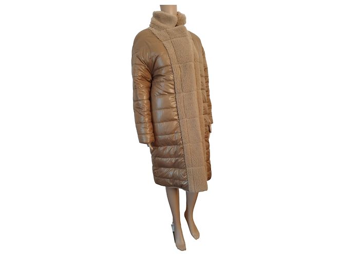 Abrigo Moncler Bagaud Camel Camello - vista 8