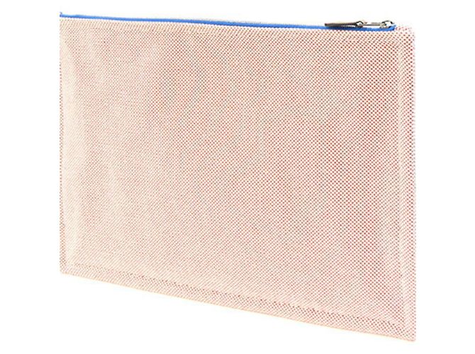 Pochette Hermès Yachting GM Multicolore Arancione - vista 2