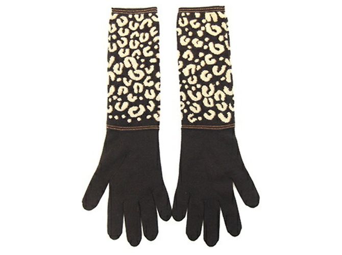 Gonmaille-Handschuhe Louis Vuitton M58347 Dunkelbraun - Ansicht 2