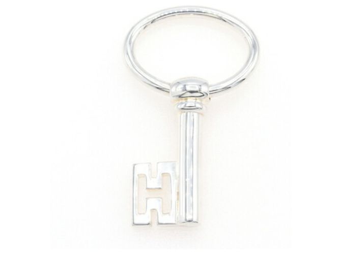 Ring Pingente de chave Curiosidade Hermès Prata - vista 2