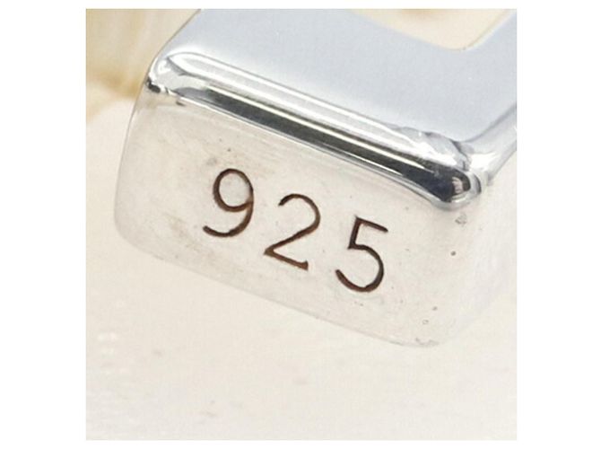 Ring Pingente de chave Curiosidade Hermès Prata - vista 5