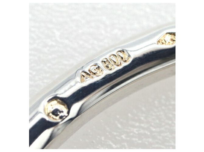 Ring Pingente de chave Curiosidade Hermès Prata - vista 6