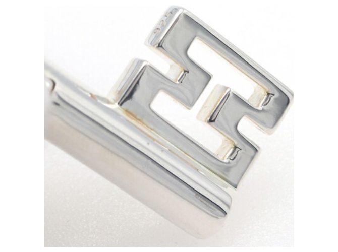 Ring Pingente de chave Curiosidade Hermès Prata - vista 8