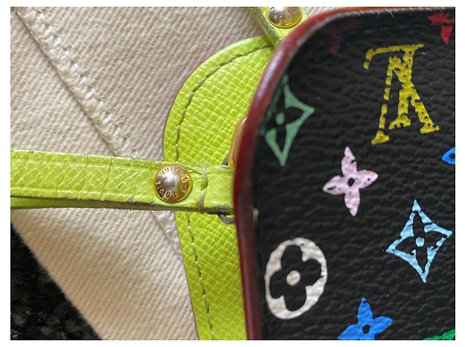 Louis Vuitton Black Multicolore Monogram Zippy Wallet - view 5