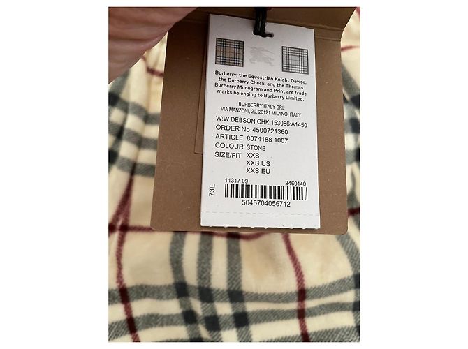 Burberry XXS Handtuch Shorts - Ansicht 3