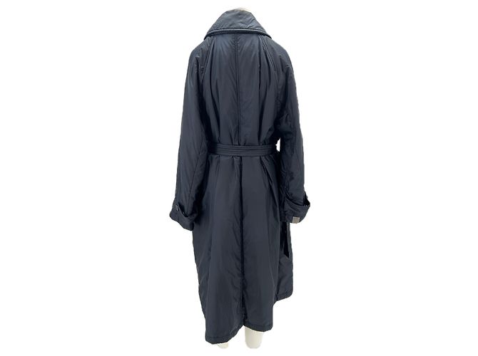 Parka lunga Max Mara blu navy - vista 2