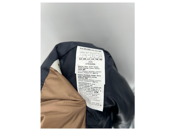 Parka lunga Max Mara blu navy - vista 6