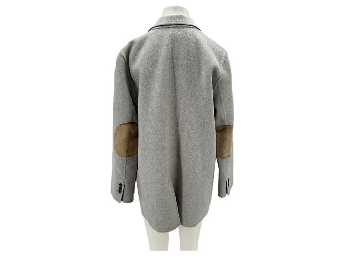 Theory Grau Wolle und Kaschmir Jacke - Ansicht 2