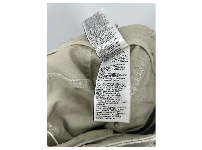 Puma Calça larga bege com estampas - vista 4