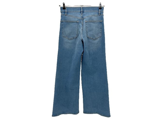 Jeans Frame Denim azul claro de algodón talla 27 - vista 2