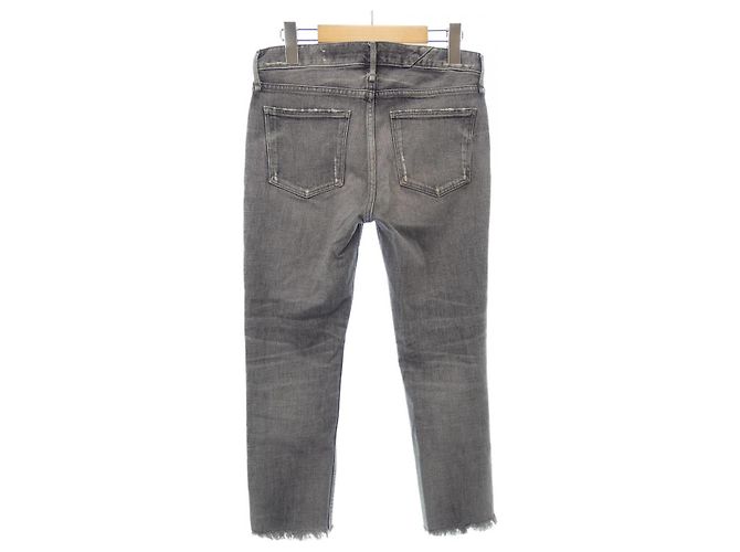 Autre Marque Jeans a vita alta Grigio - vista 2