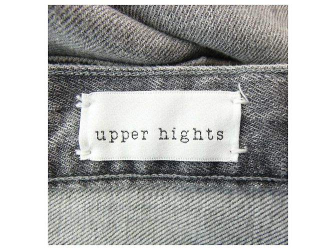 Autre Marque Jeans a vita alta Grigio - vista 4