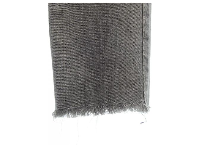 Autre Marque Jeans a vita alta Grigio - vista 5
