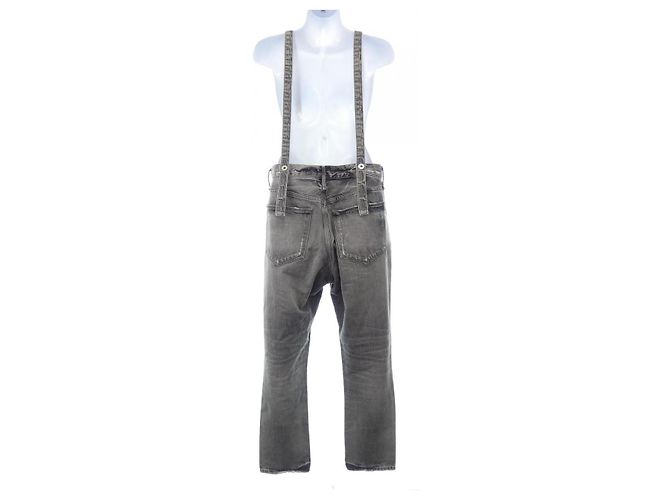 Autre Marque Jeans upper hights Grigio - vista 2