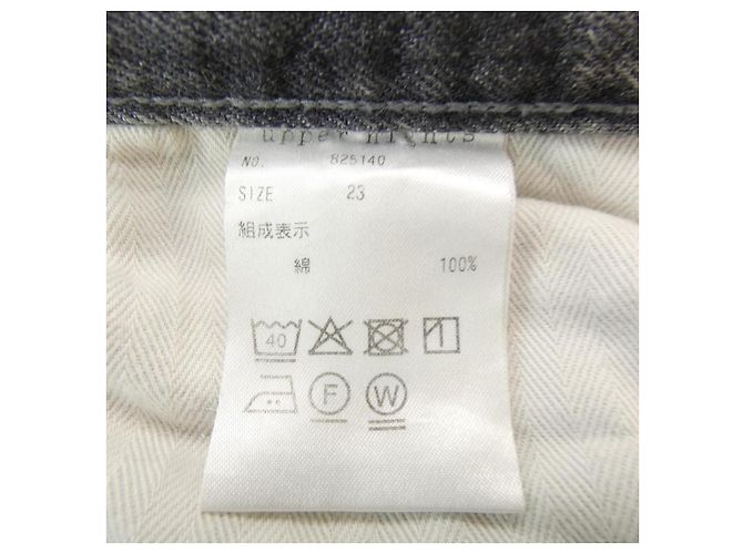 Autre Marque Jeans upper hights Grigio - vista 3
