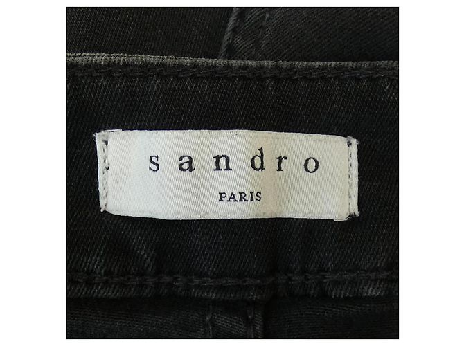 Autre Marque Sandro Jeans Nero - vista 4