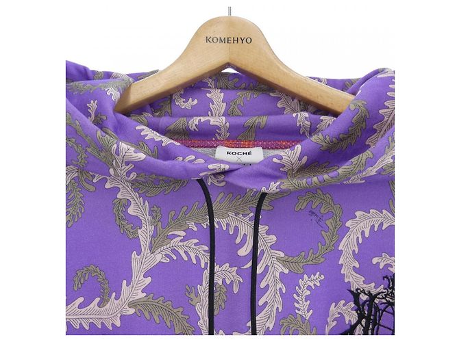 Autre Marque Koche Hoodie Lila - Ansicht 5