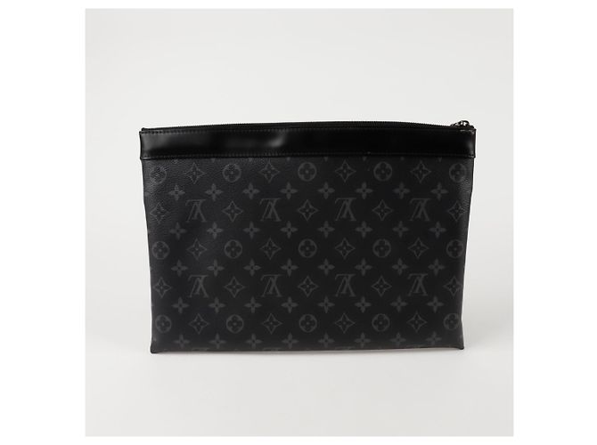 Louis Vuitton Clutch Pochette Apollo Nero - vista 4