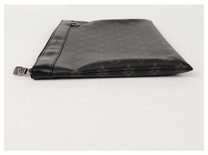 Louis Vuitton Clutch Pochette Apollo Nero - vista 6