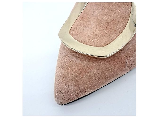 Roger Vivier Scarpe Basse in Camoscio - vista 5