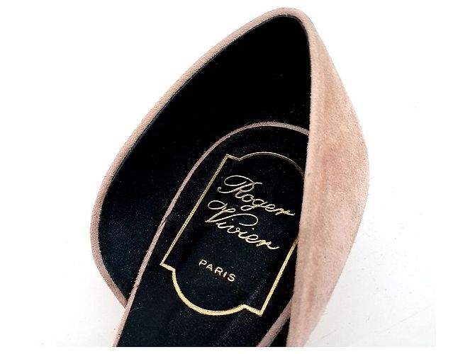 Roger Vivier Scarpe Basse in Camoscio - vista 6