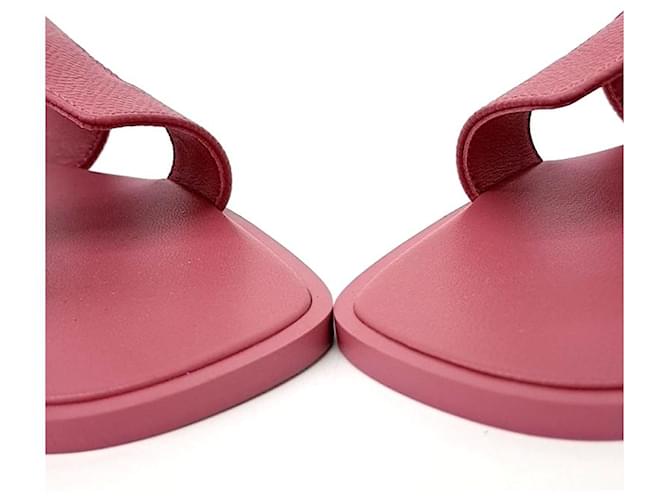 Pantofole Hermès Oran Rosa - vista 2