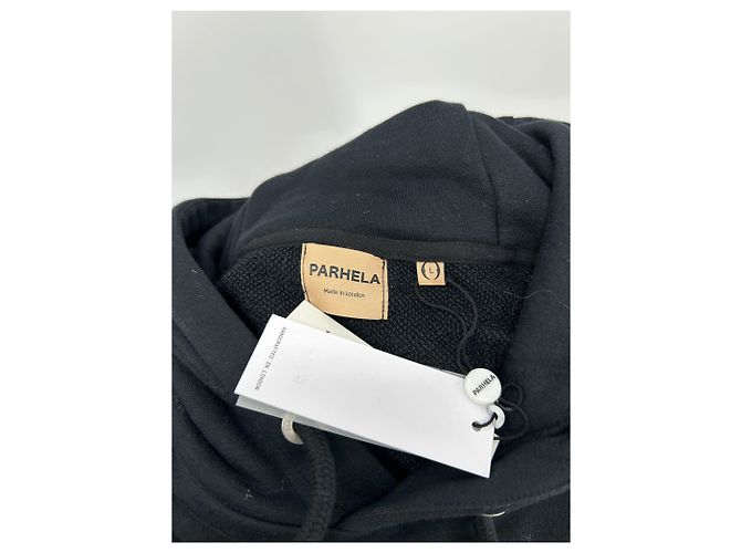 Autre Marque PARHELA Sweatshirt Schwarz Baumwolle L - Ansicht 4