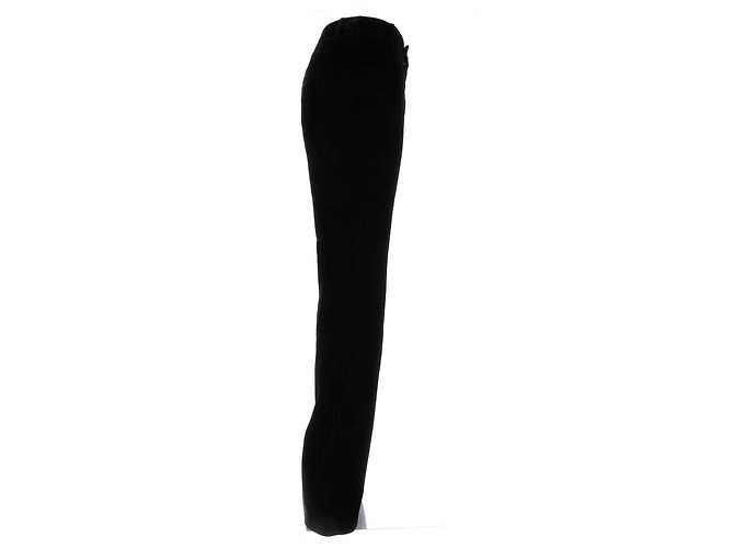 Saint Laurent Pantaloni in velluto nero - Ansicht 3