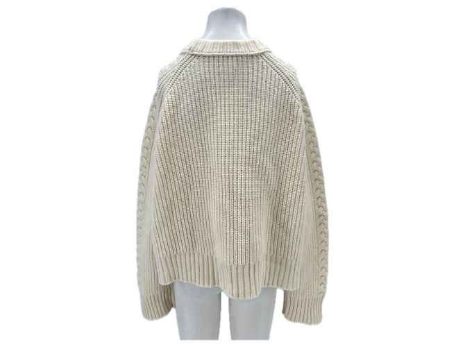 Autre Marque Suéter branco de cashmere e lã - vista 2