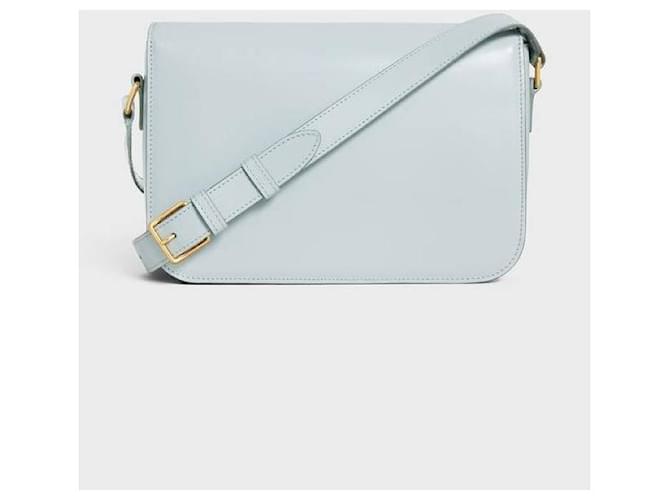 Céline Borsa CLASSIQUE TRIOMPHE in vitello lucido Blu - vista 6