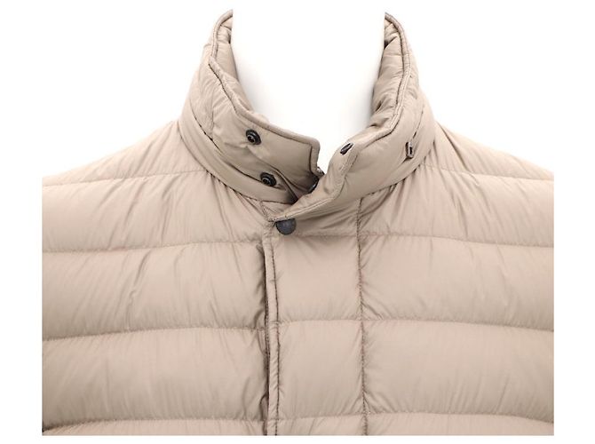 Moncler Fader Goose Down Lightweight Jacket Padding Brown - view 12