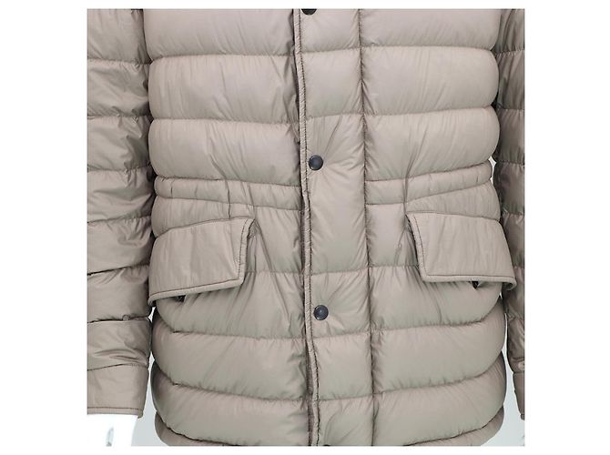 Moncler Fader Goose Down Lightweight Jacket Padding Brown - view 13